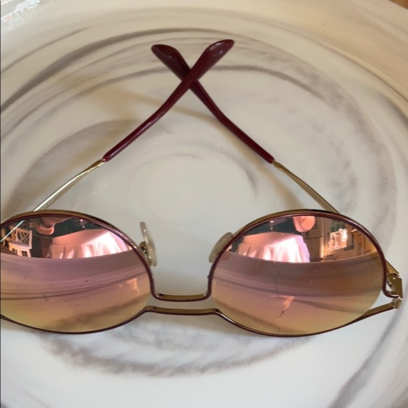 Prada pink mirror sunglasses- authentic - Picture 3 of 6